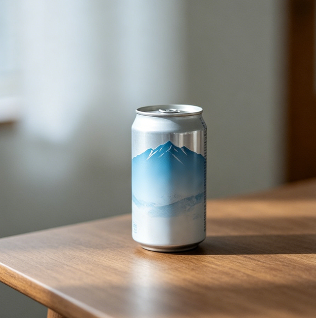 Canned, Room Temperature, Still Natural Mineral Water